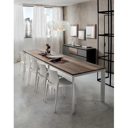 Zdjęcie Rozszerzalny stół obiadowy z Włoch do jadalni - La Primavera