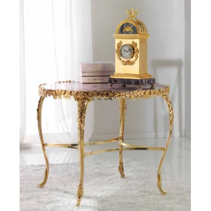 Zdjęcie Niezwykły stolik kawowy z kamiennym blatem