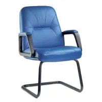 Picture Blue, comfortable leather chair - Zefla