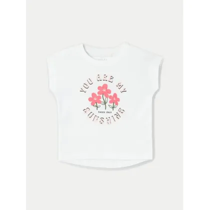 Zdjęcie NAME IT T-Shirt Vigea 13228175 Biały Regular Fit