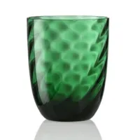 Picture Luxurious green water glass made of Murano glass