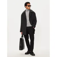 Zdjęcie Michael Kors Płaszcz wełniany CF42083BQA Szary Oversize