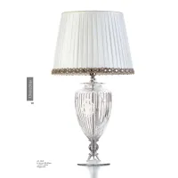 Picture Crystal table lamp with Italian fiorentin crystal - Il Paralume Marina