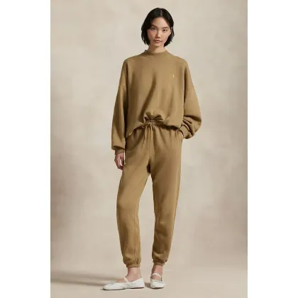 Zdjęcie Polo Ralph Lauren spodnie dresowe kolor zielony gładkie 211961274