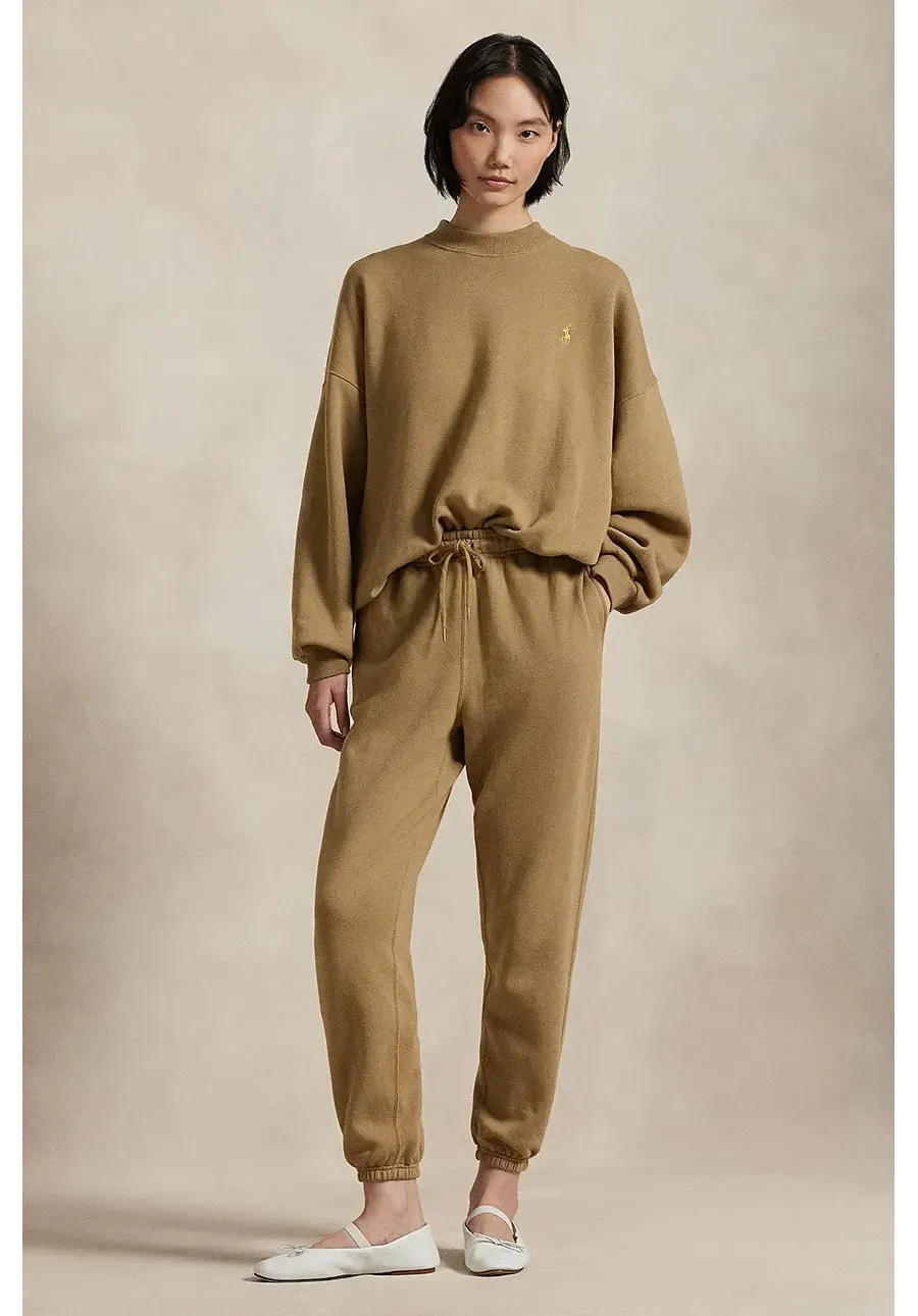 obrazek 1 Polo Ralph Lauren spodnie dresowe kolor zielony gładkie 211961274