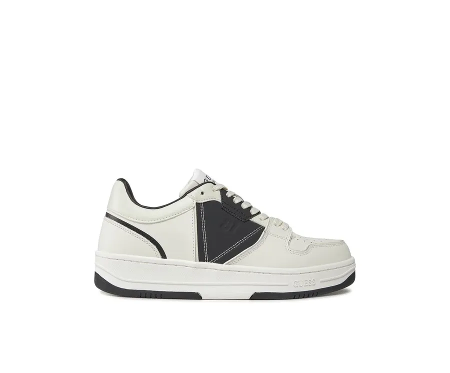 obrazek 1 Guess Sneakersy Ancona Low FMPANC LEA12 Biały