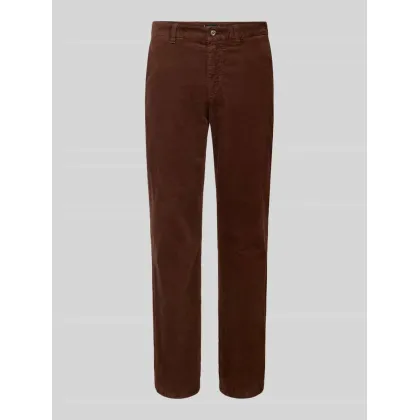 Zdjęcie Spodnie cargo o kroju regular fit ze szlufkami na pasek model ‘DENTON’