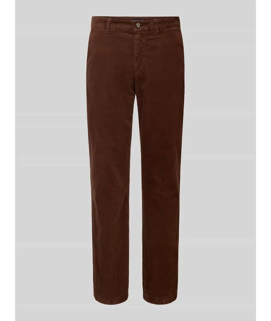 obrazek 1 Spodnie cargo o kroju regular fit ze szlufkami na pasek model ‘DENTON’