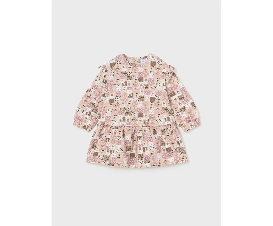 obrazek 1 Mayoral Sukienka codzienna 2.994 Różowy Regular Fit