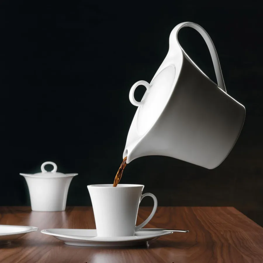 obrazek 4 Piękny owalny porcelanowy talerz śniadaniowy 25x20 cm - Seltmann Weiden