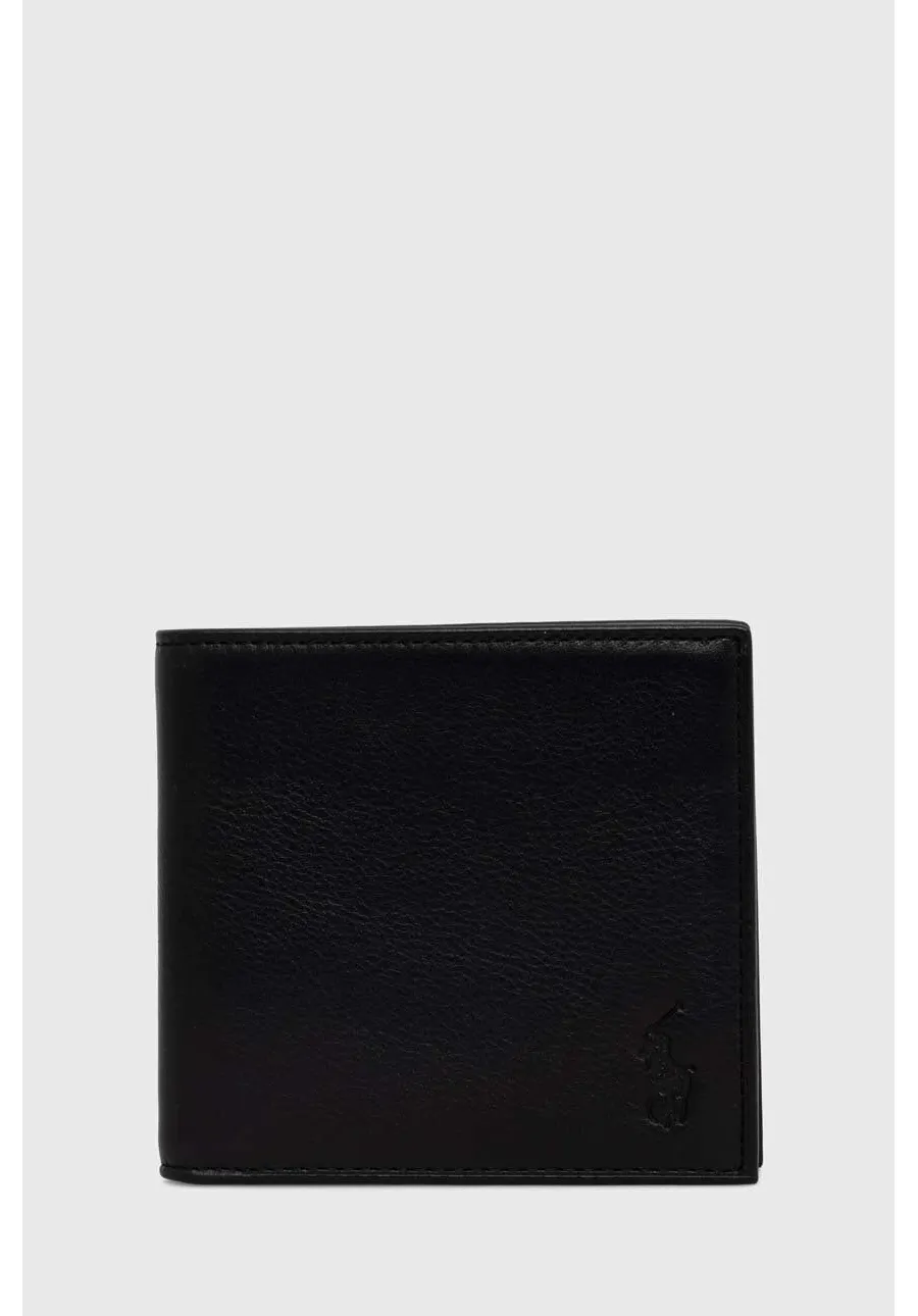 obrazek 1 Polo Ralph Lauren portfel skórzany męski kolor czarny