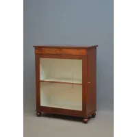 Picture Regency mahogany cabinet - antique after renovation