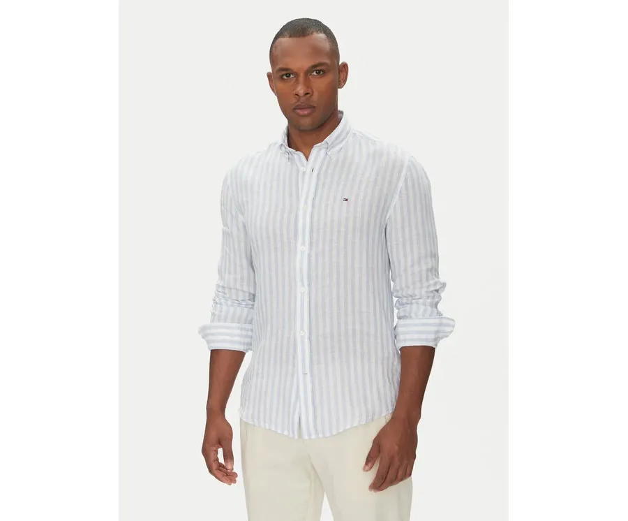 obrazek 1 Tommy Hilfiger Koszula Essential MW0MW38581 Niebieski Regular Fit