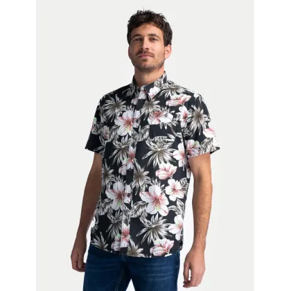 Zdjęcie Petrol Industries Koszula M-1040-SIS418 Czarny Regular Fit