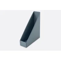 Picture Luxurious leather document stand in a beautiful blue color - for a study or office