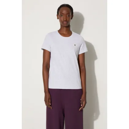 Zdjęcie Wood Wood t-shirt bawełniany Uma kolor szary 10212500.2222-LIGHTGR