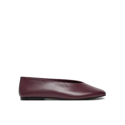 Zdjęcie Calvin Klein Baleriny HW0HW02441 Bordowy