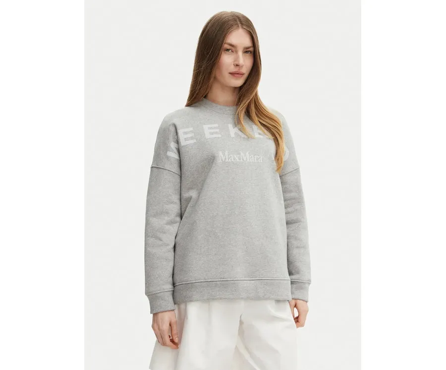 obrazek 1 Weekend Max Mara Bluza Lalla 2515921021 Szary Regular Fit