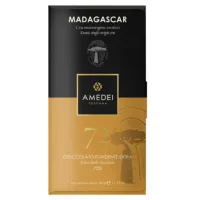 Picture Italian dark chocolate CRU Madagascar Amedei, 50g