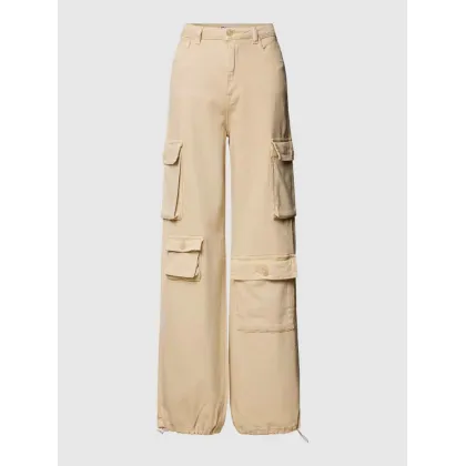 Zdjęcie Spodnie cargo z szeroką nogawką model ‘ELIZA-HOPE’