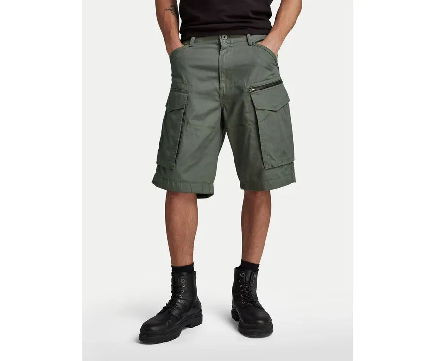 obrazek 1 G-Star Raw Szorty materiałowe Rovic D08566-D384-1260 Szary Relaxed Fit