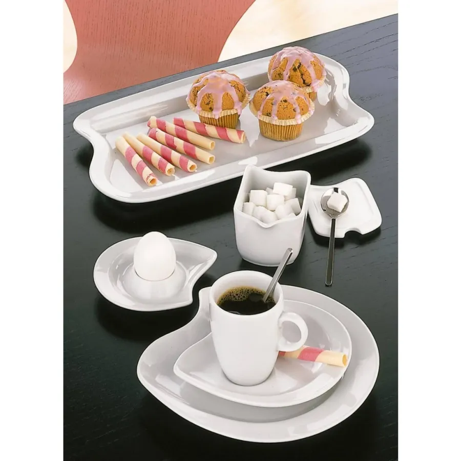 obrazek 5 Okrągły porcelanowy biały talerz śniadaniowy 20 cm - Seltmann Weiden