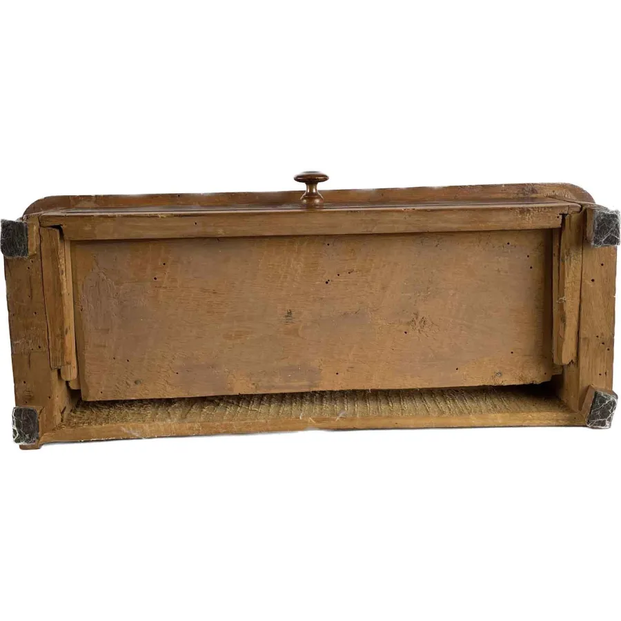 obrazek 6 Drewniana toaletka nablatowa z uchylnym lustrem, 1800 rok