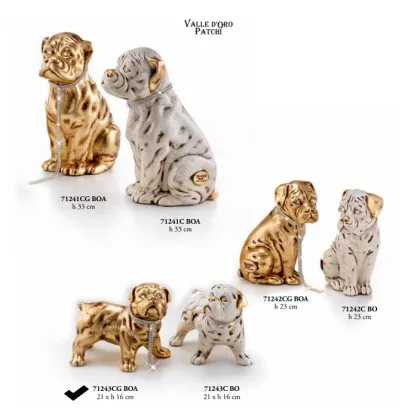 Picture Golden standing boxer with leash - Valle d'oro Patchi