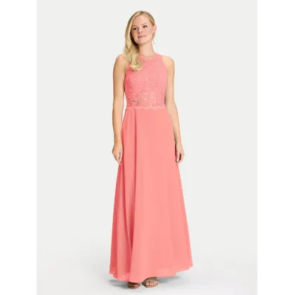 Zdjęcie Swing Sukienka wieczorowa 5AI01400 Koralowy Regular Fit