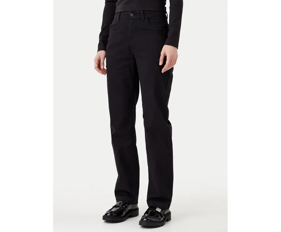 obrazek 1 Calvin Klein Jeans Spodnie materiałowe J20J224852 Czarny Straight Fit