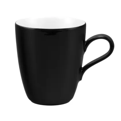 Picture Porcelain mug in stylish black color - Seltmann Weiden