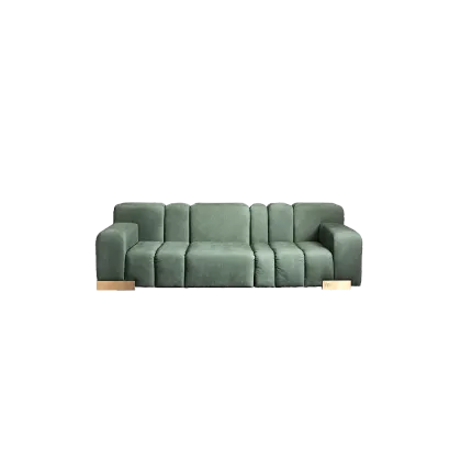 Zdjęcie Zielona prestiżowa sofa do apartamentu – Daytona