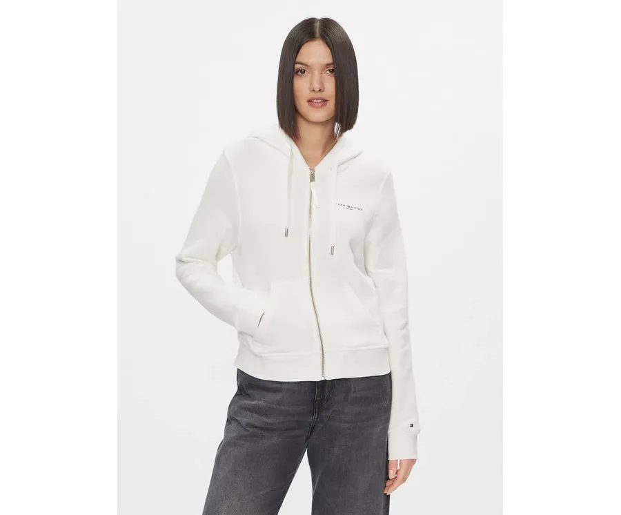 obrazek 1 Tommy Hilfiger Bluza 1985 WW0WW39189 Écru Regular Fit