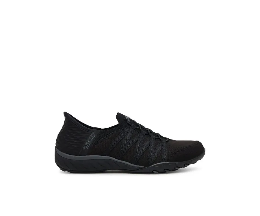 obrazek 1 Skechers Sneakersy Breathe Easy - Roll With Me 100593/BBK Czarny