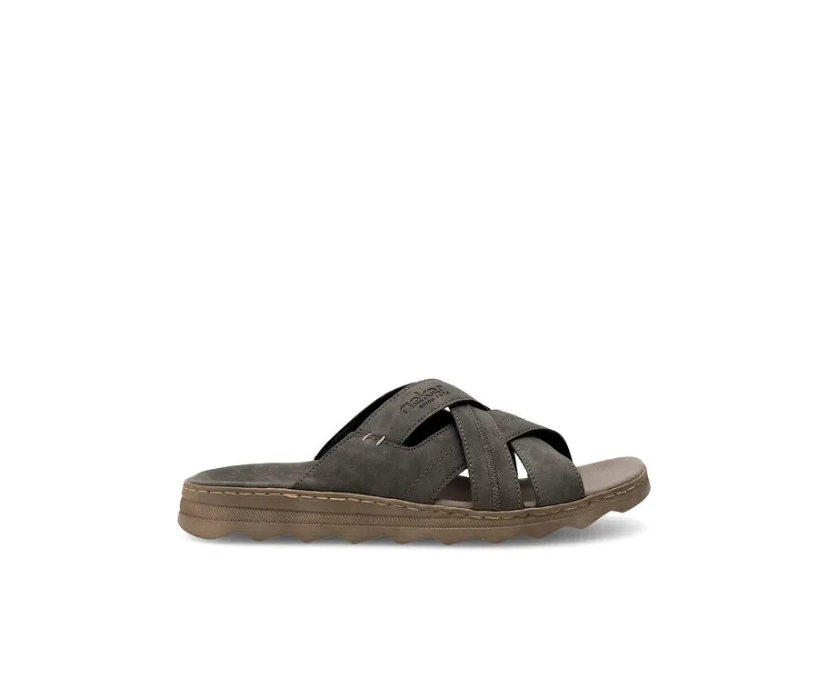 obrazek 1 Rieker Klapki 21690-45 Szary