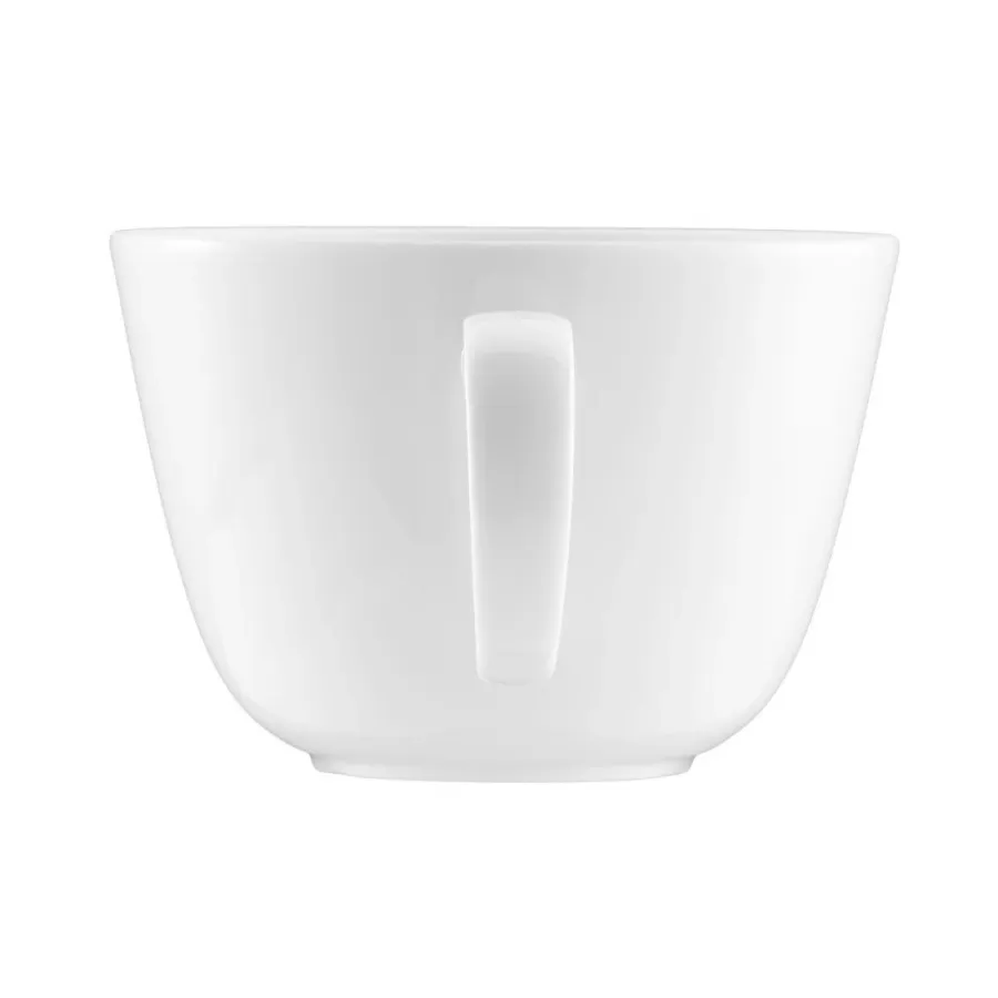 obrazek 3 Stylowa biała porcelanowa filiżanka do kawy w stylu nowoczesnym - Seltmann Weiden