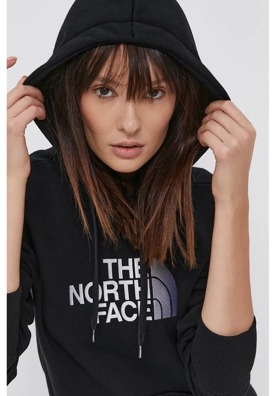 obrazek 1 The North Face bluza bawełniana damska kolor czarny z kapturem NF0A55ECJK31
