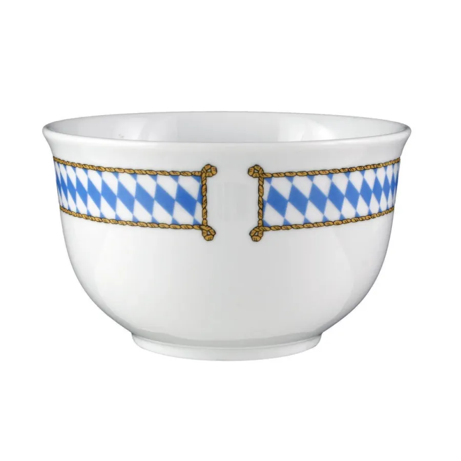obrazek 2 Piękna porcelanowa miska na płatki zdobiona oryginalnym ornamentem - Seltmann Weiden