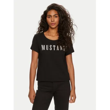 Zdjęcie Mustang T-Shirt Alma 1013933 Czarny Regular Fit