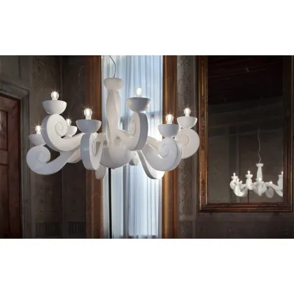 Picture An unusual chandelier for unique Botero interiors - various color variants