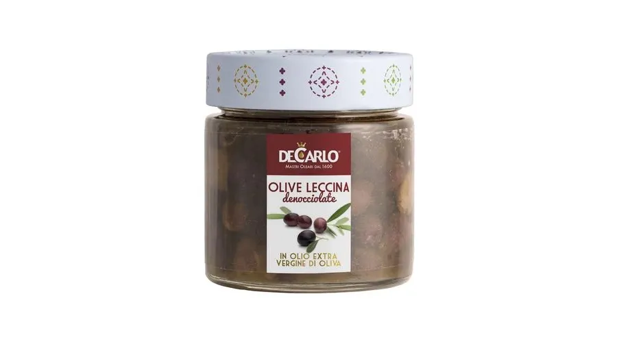obrazek 1 Włoskie marynowane oliwki Leccina w oliwie, 200g