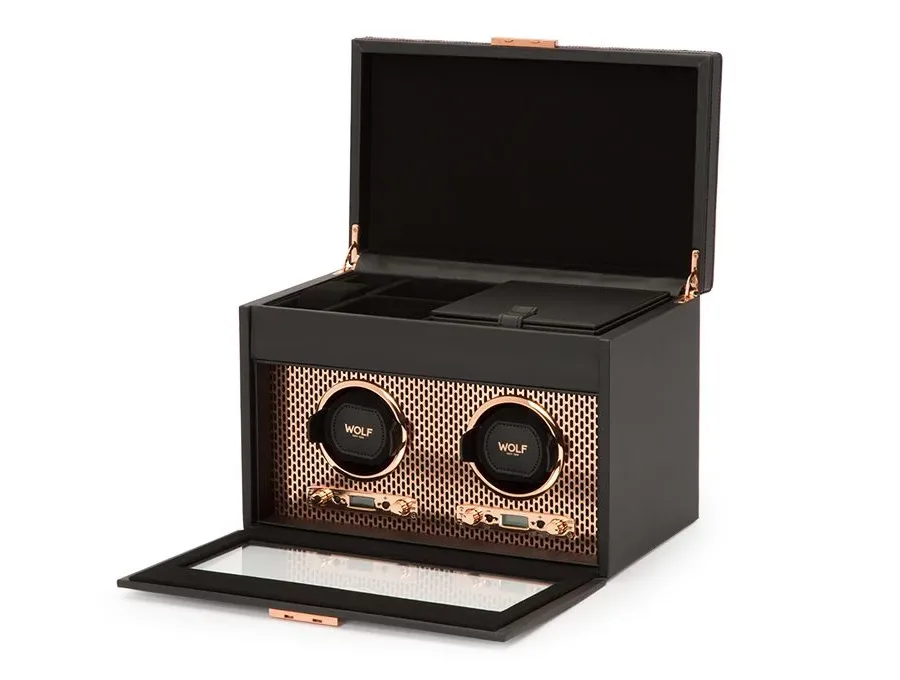 obrazek 1 Rotomat Axis Double Copper na dwa zegarki