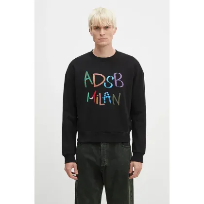 Zdjęcie Andersson Bell bluza bawełniana Milan Embroidery Sweatshirt kolor czarny z aplikacją atb1149u