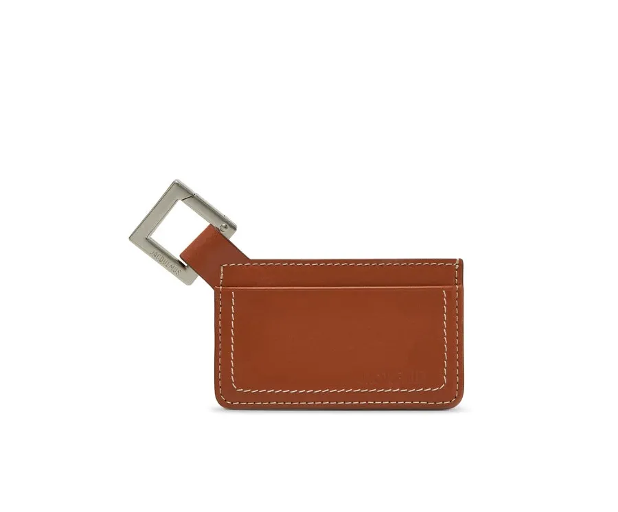 obrazek 1 JACQUEMUS Etui na karty kredytowe 24E245SL125 Brązowy