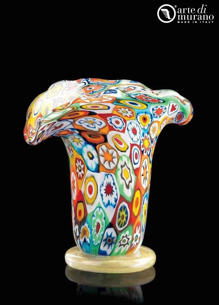 obrazek 1 Elegancki wazon ze szkła Murano