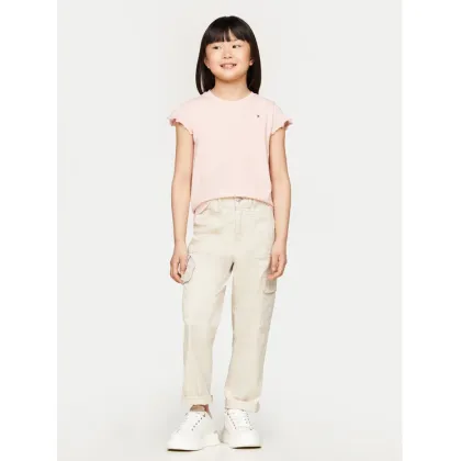 Zdjęcie Tommy Hilfiger T-Shirt Essential KG0KG07052 Różowy Regular Fit