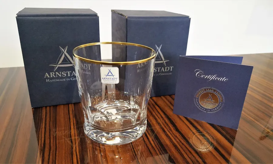 obrazek 7 Elegancka szklanka do whisky - Kryształowy wyrób