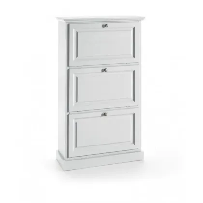 Zdjęcie Szafka na buty z 3 lakierowanymi klapami, z Włoch - Zanini