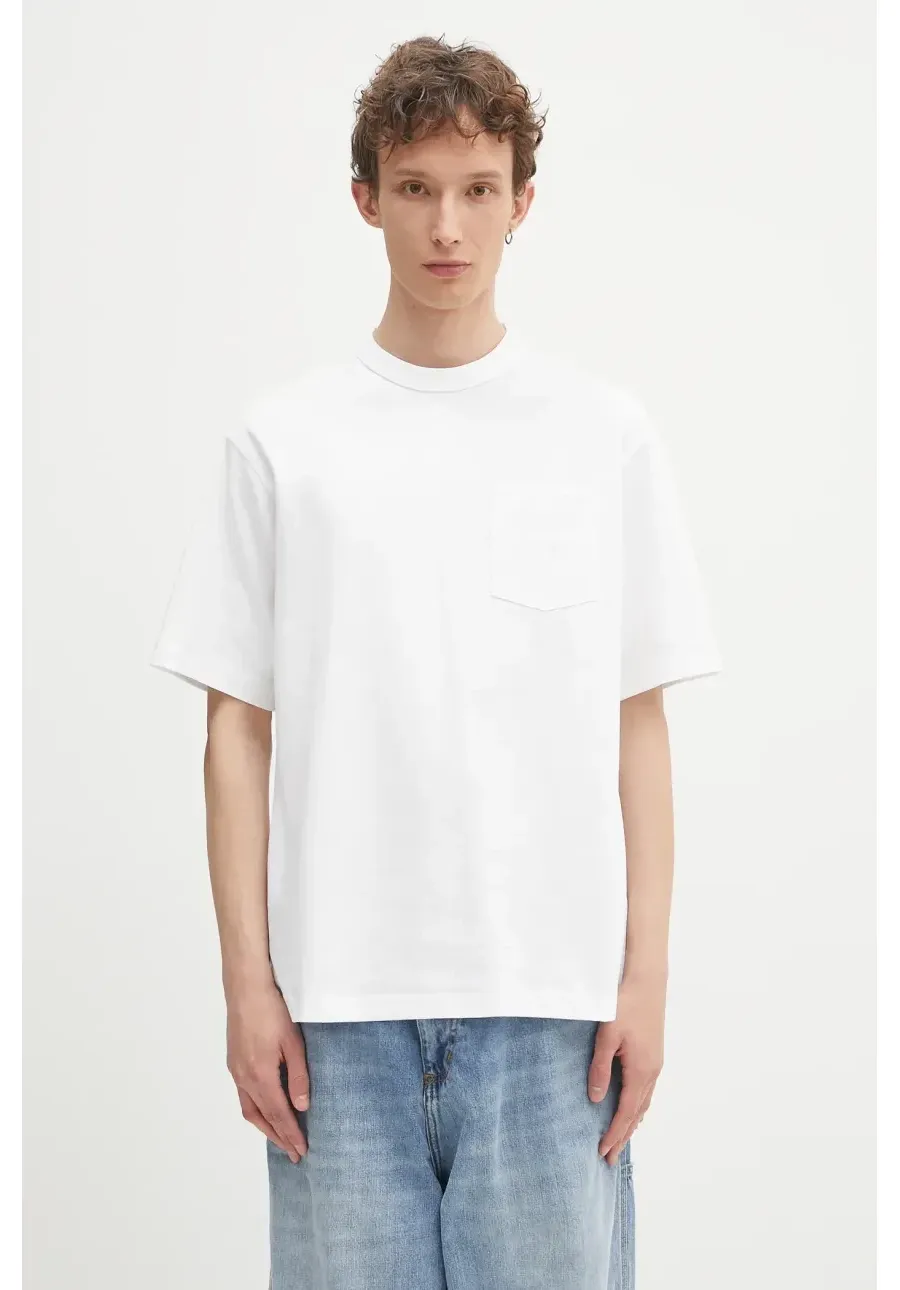 obrazek 1 The North Face t-shirt bawełniany Dome Relaxed męski kolor biały gładki NF0A8C3PFN41