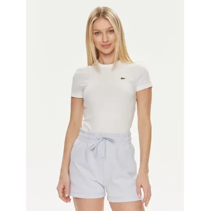 Zdjęcie Lacoste T-Shirt TF7218 Biały Slim Fit